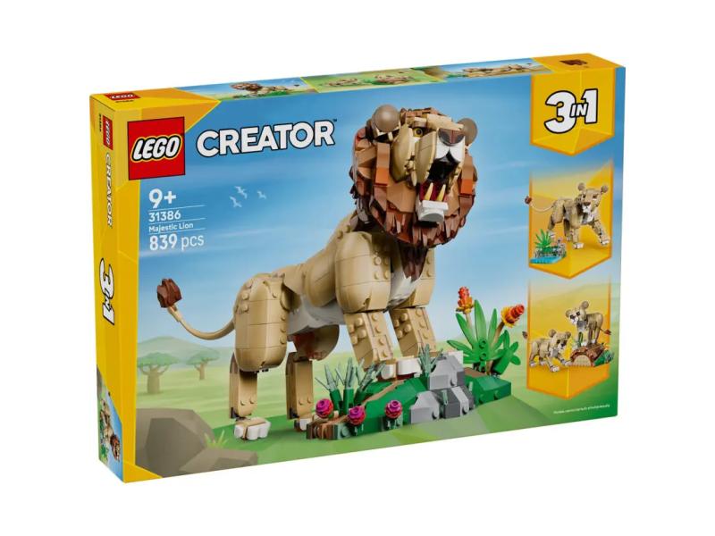 LEGO CREATOR EXPERT 31386 Divlje životinje: Veličanstveni lav