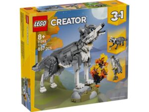 LEGO CREATOR EXPERT 31393 Šumske životinje: Sivi vuk