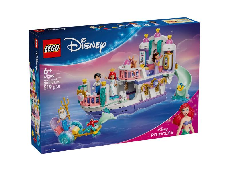 LEGO 43299 Arielin kraljevski svadbeni brod