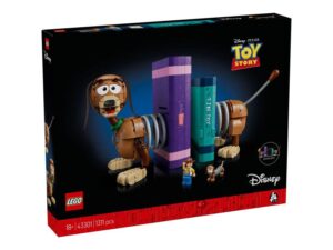 LEGO 43301 Držači za knjige u obliku psa Slinkija iz Priče o igračkama