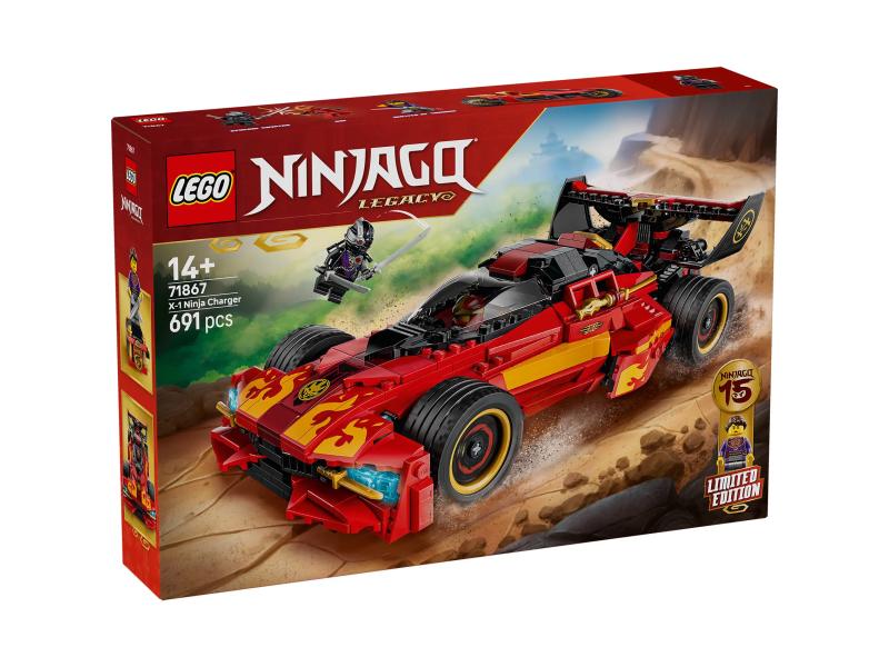 LEGO 71867 X-1 nindža automobil – 15. godišnjica