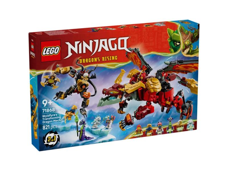 LEGO 71868 Vajldfajerov transformišući zmajeviti mek