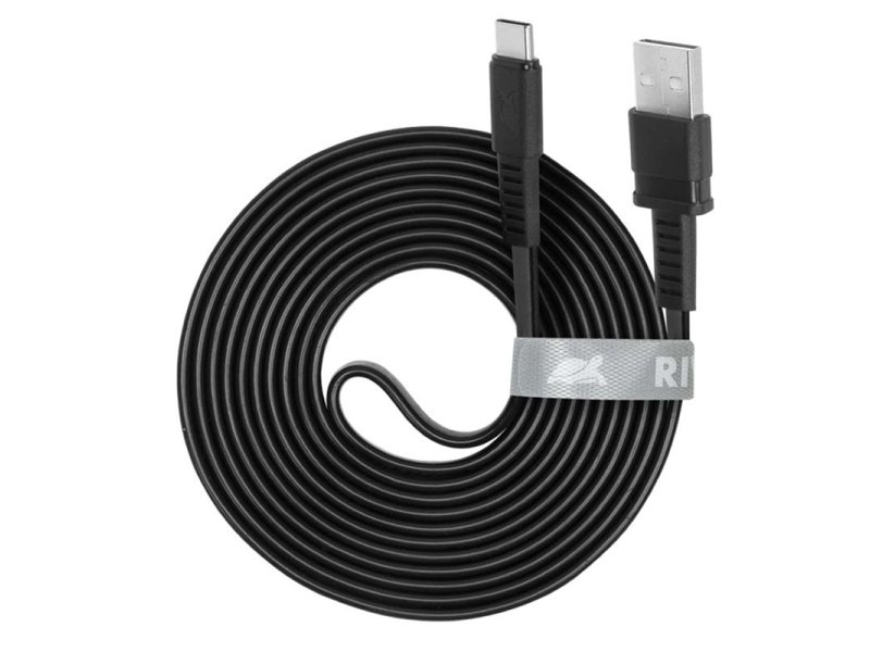 RIVACASE PS6002 BK21 Tipe-C / USB 2.0 kabl, 2,1m crn