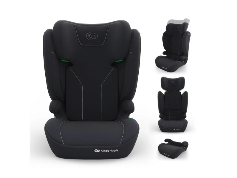 KINDERKRAFT KINDERKRAFT AUTOSEDISTE I-SPARK 2 PLUS I SIZE BLACK