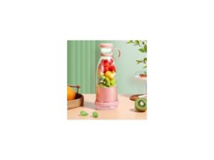 HOMEMATES Prenosivi blender na bateriju roze boje 380ml