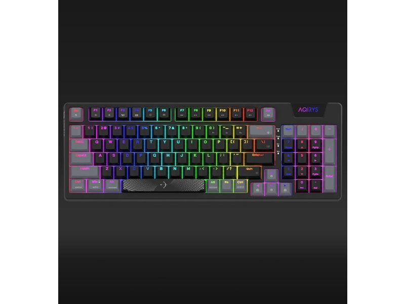 AQIRYS Adara Mini Black US Žičana gejming tastatura