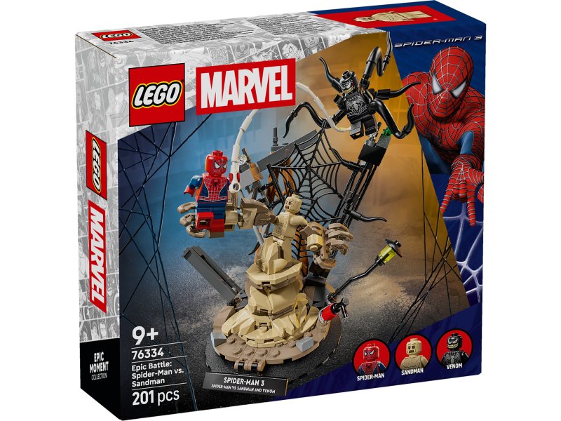 LEGO 76334 Epska bitka: Spajdermen protiv Sendmena