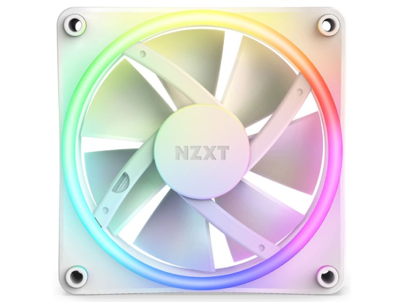 NZXT F120 RGB Duo 120mm ventilator beli (RF-D12SF-W1)
