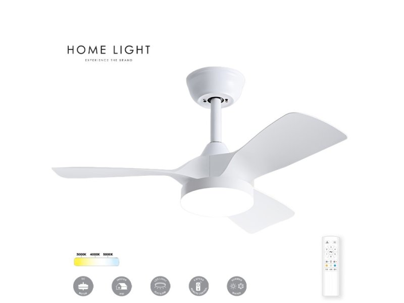 HOME LIGHT FD220 Bryce Plafonski ventilator beli