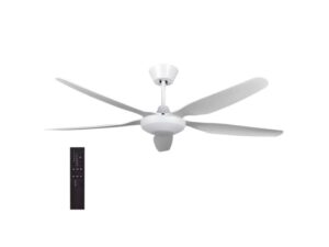 PROSTO Beli plafonski ventilator 137cm, 5 elisa CFB5404-5/40WH