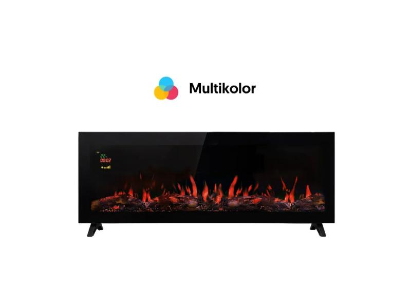PROSTO 2u1 električni 50” multikolor kamin 2000W