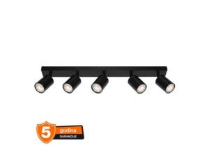 OSRAM Crna spot lampa 5xGU10