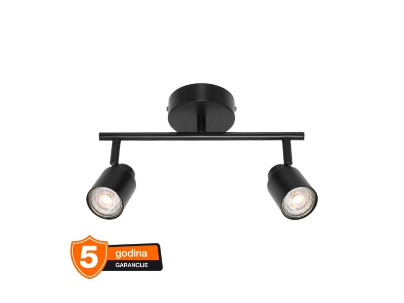 OSRAM PRIMAL crna spot lampa 2xGU10