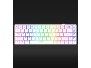 AQIRYS Tastatura Wireless Mechanical Keyboard Mira White 2.0 103-0077