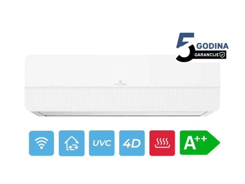 PROFILOCOOL Klima uređaj ICSD-12WIHUVC WHITE12000BTU A++ InverterWifi/GSJ/UVC/4D