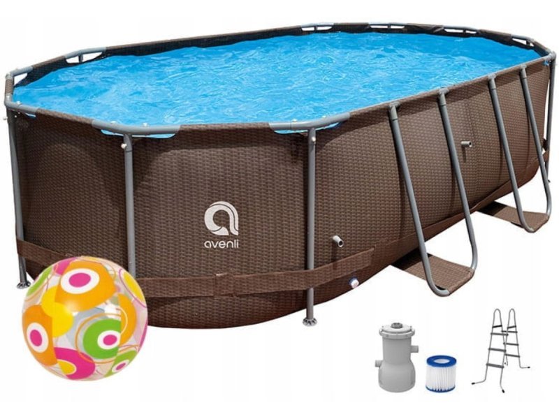 AVENLI Bazen frame oval 427x275cm 26-372000 OUTLET