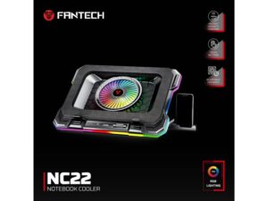 FANTECH Laptop Cooler NC22 RGB crni