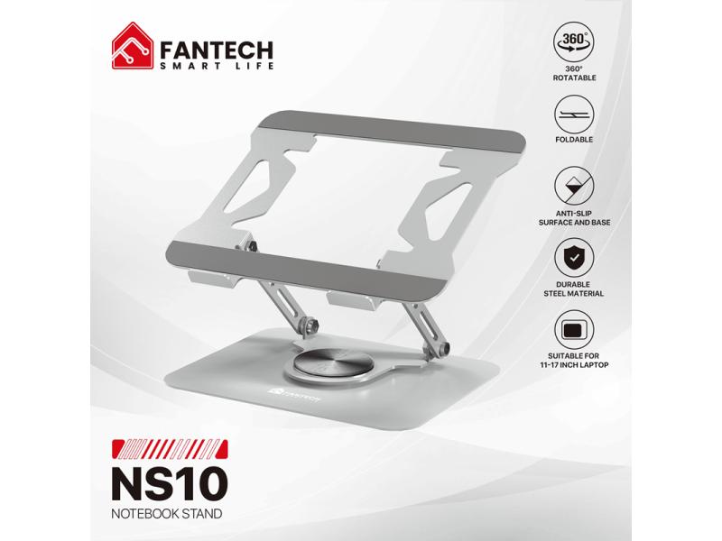 FANTECH Laptop Cooler NS10 sivi