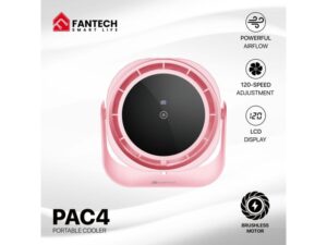 FANTECH Prenosni ventilator PAC4 pink