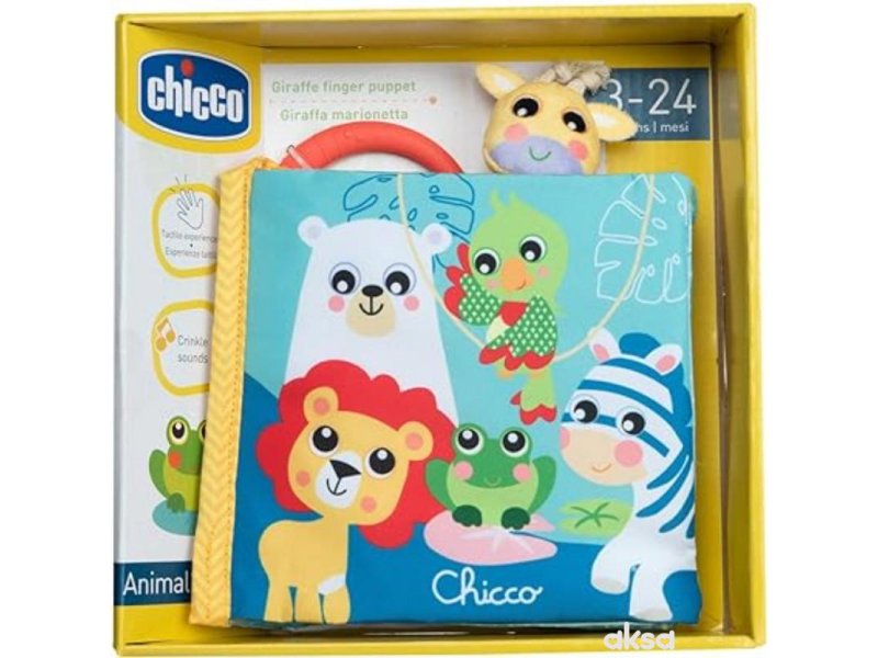 CHICCO CHICCO MEKANA KNJIGA, ŽIVOTINJE