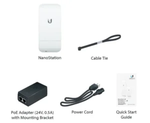 Ubiquiti UQ-NSM5-LOCO NanoStation M5 LOCO 5GHz, 13 dBi, MIMO 2×2 tehnologija Ubiquiti UQ-NSM5-LOCO NanoStation M5 LOCO 5GHz, 13 dBi, MIMO 2x2 tehnologija