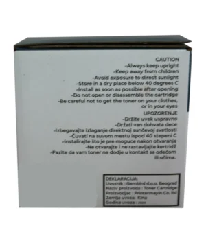 Toner Gembird 207A(W2210A)-BK  M255/M283 zam. kaseta za HP Black 1.35k (sa cipom)