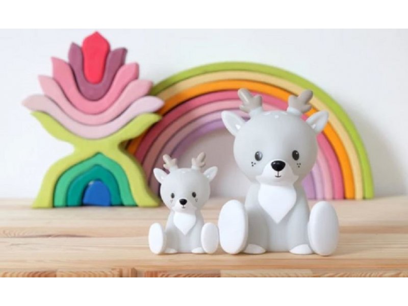 FLOW Jelen Fabian noćna lampa – 13,5 cm