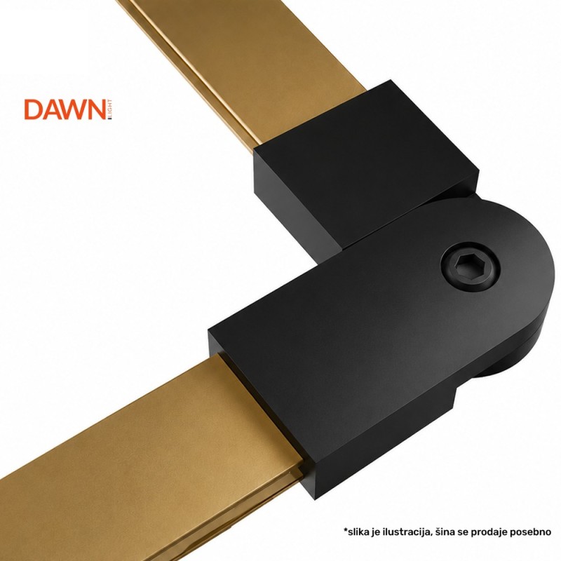 DAWN KONEKTOR 9029 L CRNA