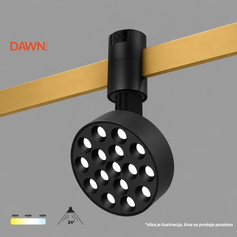 DAWN LED MODUL 9029 H 10W CCT CRNA