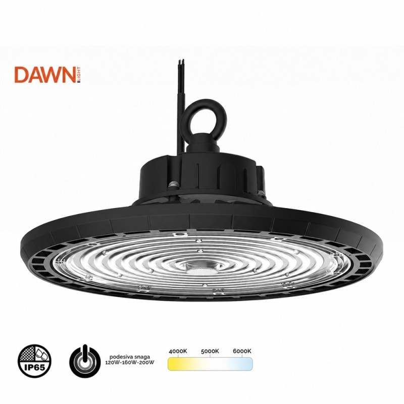 DAWN LED REFLEKTOR HBE6 120/160/200W CCT 90° IP65
