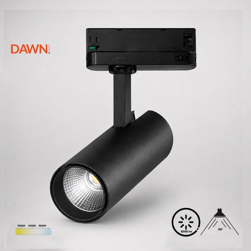 DAWN LED REF SINSKI EL-T21D010 10W CCT CRNI TROFAZNI