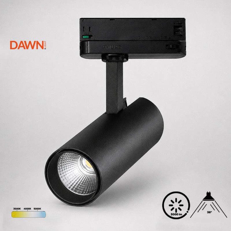DAWN LED REF SINSKI EL-T21D030 30W CCT CRNI TROFAZNI