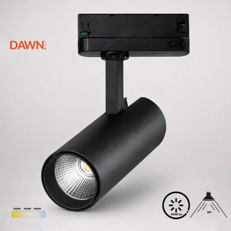DAWN LED REF SINSKI EL-T21D040 40W CCT CRNI TROFAZNI