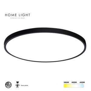 LED PLAFONJERA L7760-18W CCT SENZOR (LV18W) CRNA NEW