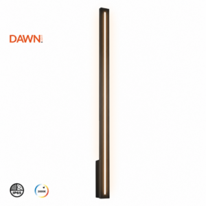 DAWN LED SVETILJKA 1007D ZIDNA 12W 3000K IP65 CRNA