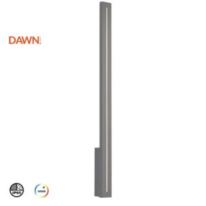 DAWN LED SVETILJKA 1007D ZIDNA 12W 3000K IP65 SIVA