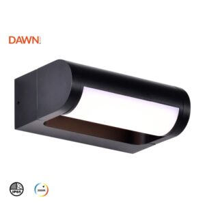 DAWN LED SVETILJKA 1018 ZIDNA 12W 3000K IP65 CRNA