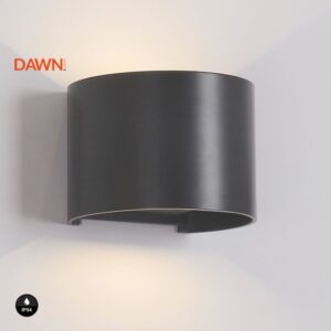 DAWN LED SVETILJKA A310R ZIDNA 6W 3000K IP54 SIVA