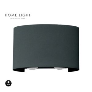 LED SVETILJKA PL-261 ZIDNA 4W 4000K IP54 ANTRACIT