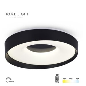 SOLEA 104 PLAFONSKA SVETILJKA 24/48W CCT CRNA DIM