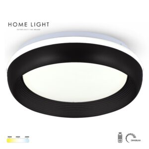 SOLEA 110 PLAFONSKA SVETILJKA 24/48W CCT CRNA DIM