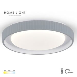 SOLEA 114 PLAFONSKA SVETILJKA 24/48W CCT BELA/SIVA DIM