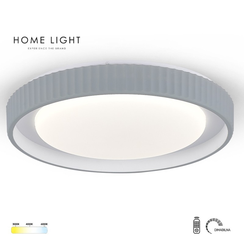 SOLEA 114 PLAFONSKA SVETILJKA 24/48W CCT BELA/SIVA DIM