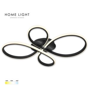 SOLEA 163 PLAFONSKA SVETILJKA 30W CCT CRNA