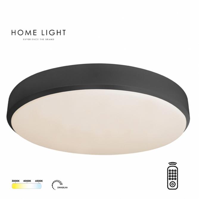 SOLEA 87 PLAFONSKA SVETILJKA 40W CCT CRNA DIM
