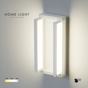 ZIDNA LAMPA GEN12CW 12W CCT  SENZOR BELA IP40