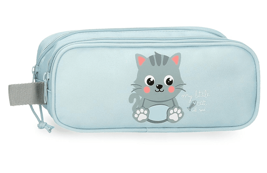 ROLL ROAD HAPPY PETS prazna pernica sa 2 pregrade – plava