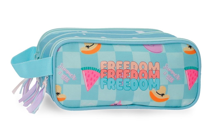 MOVOM FREEDOM prazna pernica sa 3 pregrade – tirkizna
