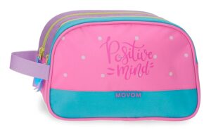 MOVOM POSITIVE MIND dečiji neseser sa 2 pregrade - pink