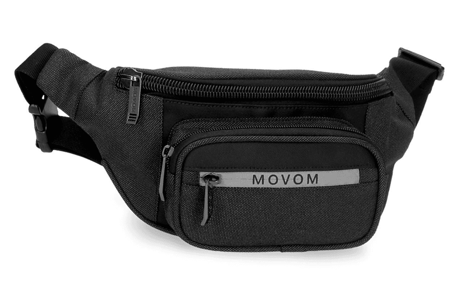 MOVOM TRIMMED muška torba oko struka – crna